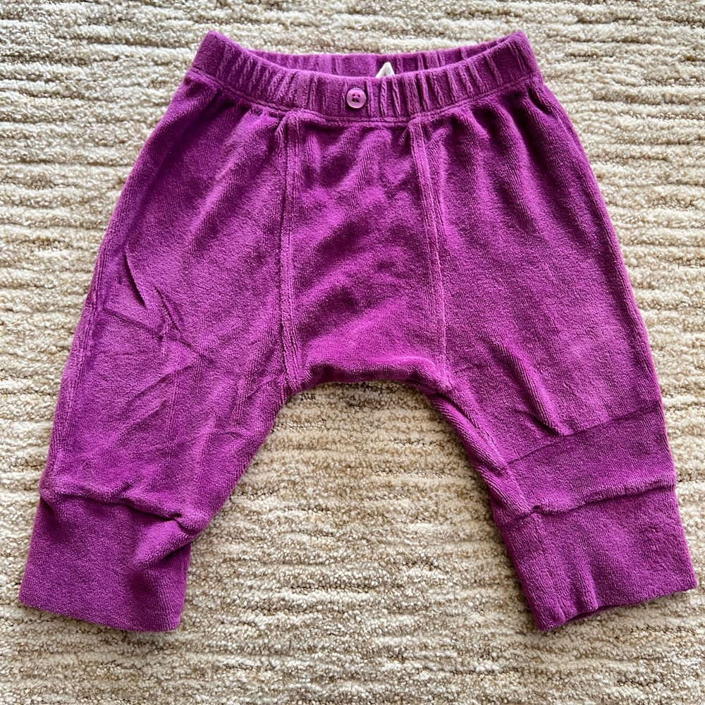 button sport panda pant | amethyst |